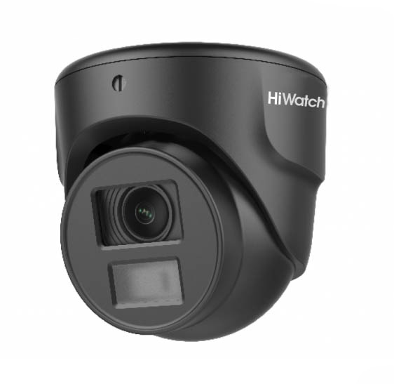 HiWatch DS-T203N (2.8 mm). 2Мп уличная миниатюрная купольная HD-TVI камера с EXIR-подсветкой до 20м