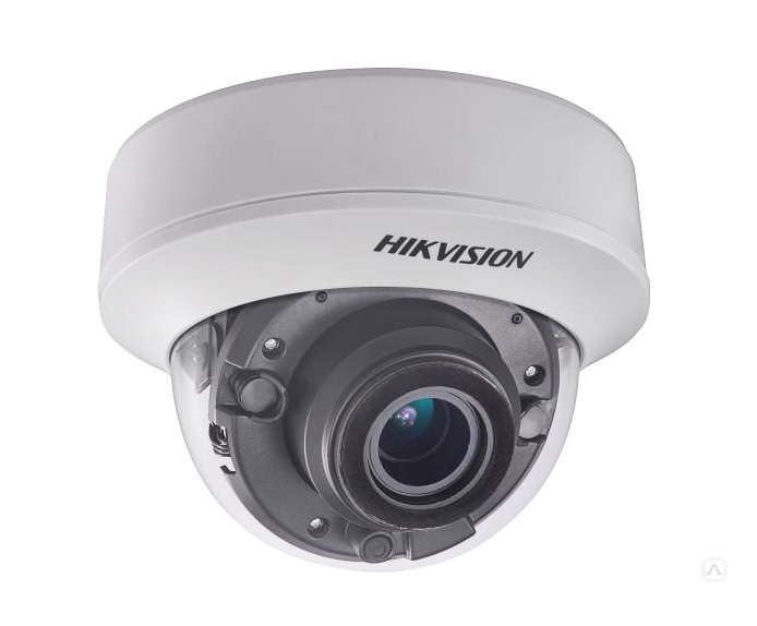 Hikvision DS-2CE56F7T-AITZ (2.8-12 mm). 3Мп купольная HD-TVI камера с EXIR-подсветкой до 30м