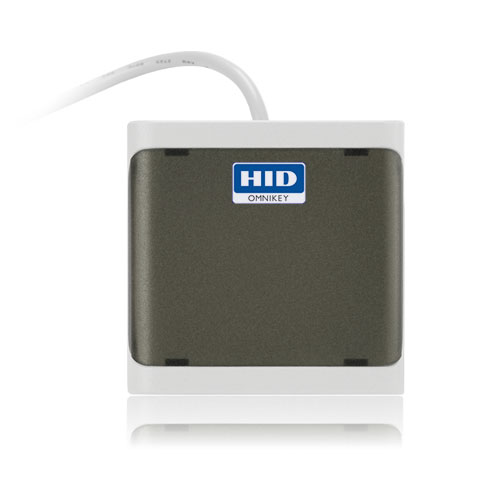HID R50220318-GR. Стильный компактный считыватель OMNIKEY (CardMan) 5022 CL USB бесконтактных смарт-карт (Антрацит)