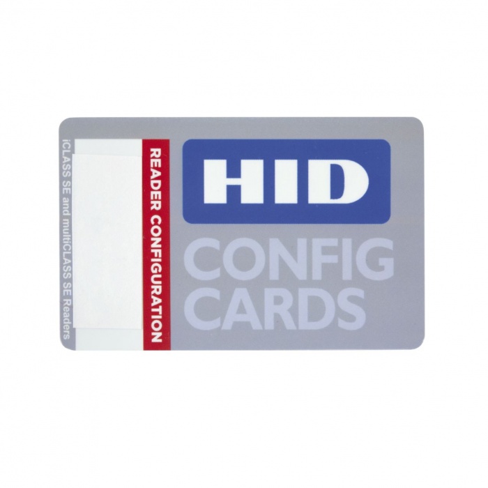 HID 0501600475-CONFIG. Конфигурационная бесконтактная смарт-карта HID iCLASS SE Not Programmed для настройки считывателей