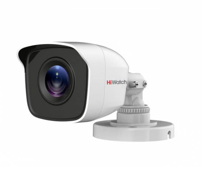 HiWatch DS-T200 (B) (6 mm). 2Мп уличная цилиндрическая HD-TVI камера с EXIR-подсветкой до 20м