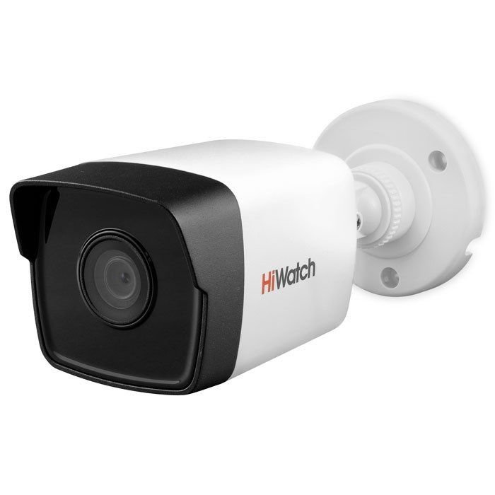 HiWatch DS-I250M (2.8 mm). 2Мп уличная цилиндрическая IP-камера с EXIR-подсветкой до 30м и встроенным микрофоном