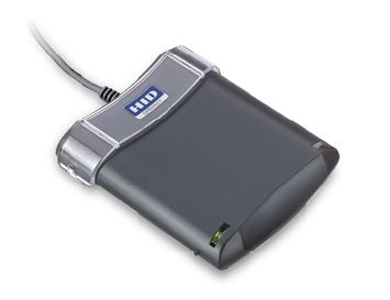 HID R53260001-1. Считыватель OMNIKEY (CardMan) 5326 DFR USB бесконтактных смарт-карт и HID Prox (SIO+iCLASS+HID Prox)