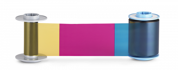 Magicard Prima 834. Полноцветная лента с UV панелью  на 750 отпечатков для Prima 8