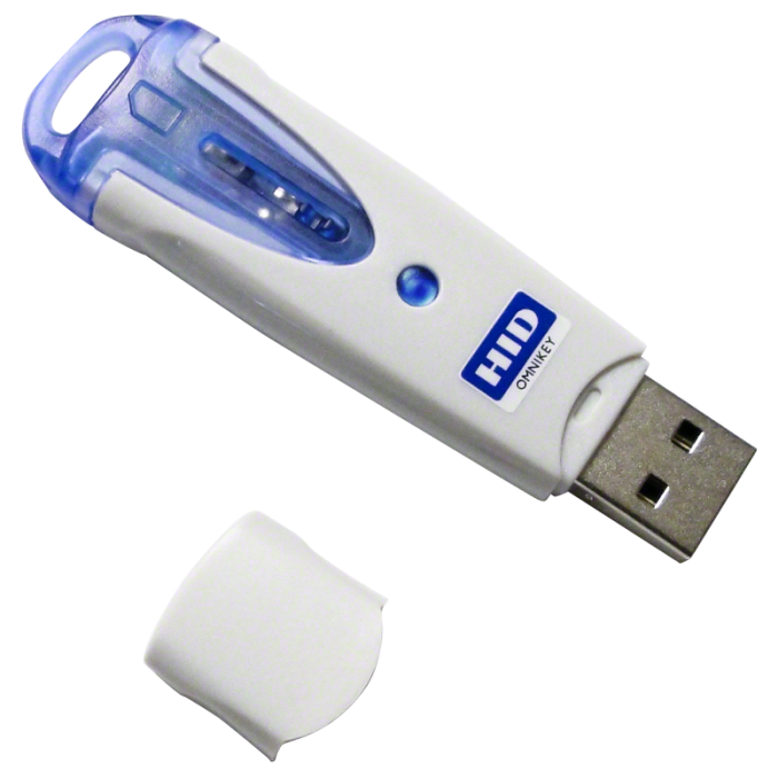 HID R61210320-2. Мобильный считыватель OMNIKEY (CardMan) 6121 USB контактных смарт-карт SIM-размера