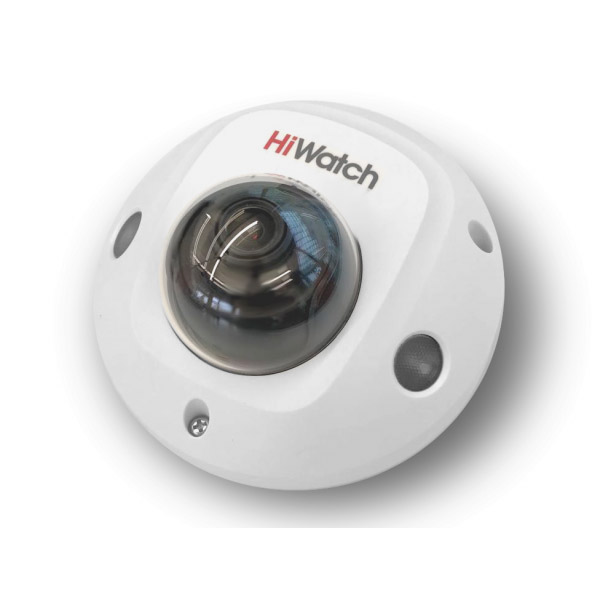 HiWatch DS-I259M (2.8 mm). 2Мп внутренняя IP-камера с EXIR-подсветкой до 10м и встроенным микрофоном