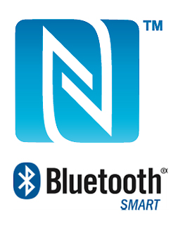 NFC или Bluetooth 4.0 (Bluetooth Smart) 